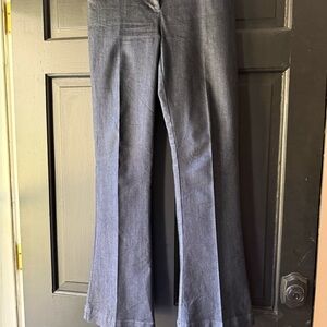 The Limited Dark Denim Fit & Flare Jeans